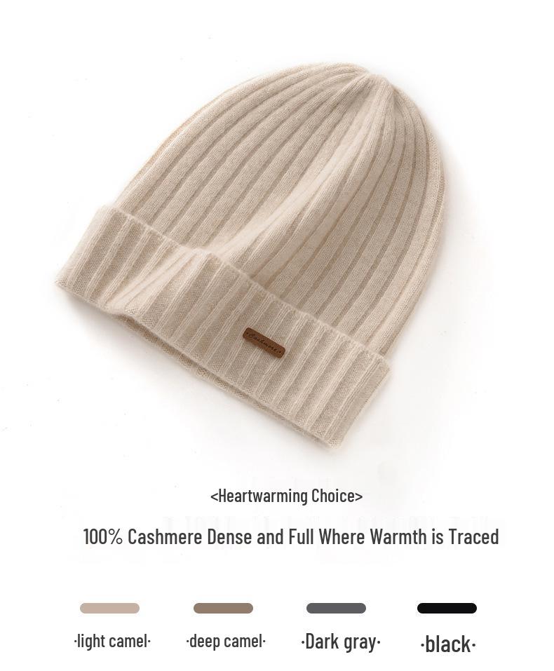 25 H/W Neue Unisex Extra Dicke Doppelsträngige Kaschmir Umschlagmütze: 100% Reines Kaschmir