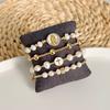 Natural Pearl Bracelet For Women Fashion Virgin Mary Guadalupe Jewelry 18 K Gold Plated Waterproof Bracelets Pulseras