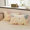 Multi-gauge Cartoon Printed Plush Pillowcase, Rectangular Sleeping Pillowcase, Warm Soft Flannel Pillowcase, Home Decor, Winter