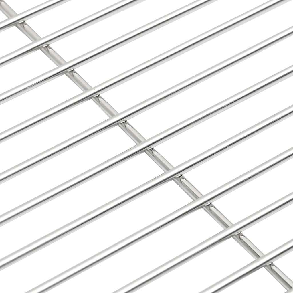 Grill Grid Silver 43 X 43 Cm Stainless Steel