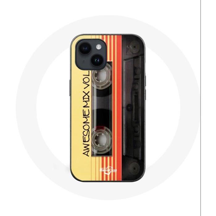 Case - Maniacase - Iphone 14 Plus - Cassette Design Breaking Bad - Soft - Black