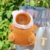 Capybara Plush Toy Keychain – Cute Stuffed Animal Backpack Clip