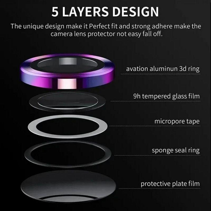 1 Set Lens Protective Film For Honor Win RT Metal Ring Camera Protectors For Honor Winrt Lens Glass Film Cover