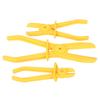 3Pcs Plastic Flexible Hose Clamp Tool Set Brake Fuel Water Line Clamps Plier Kit Blue