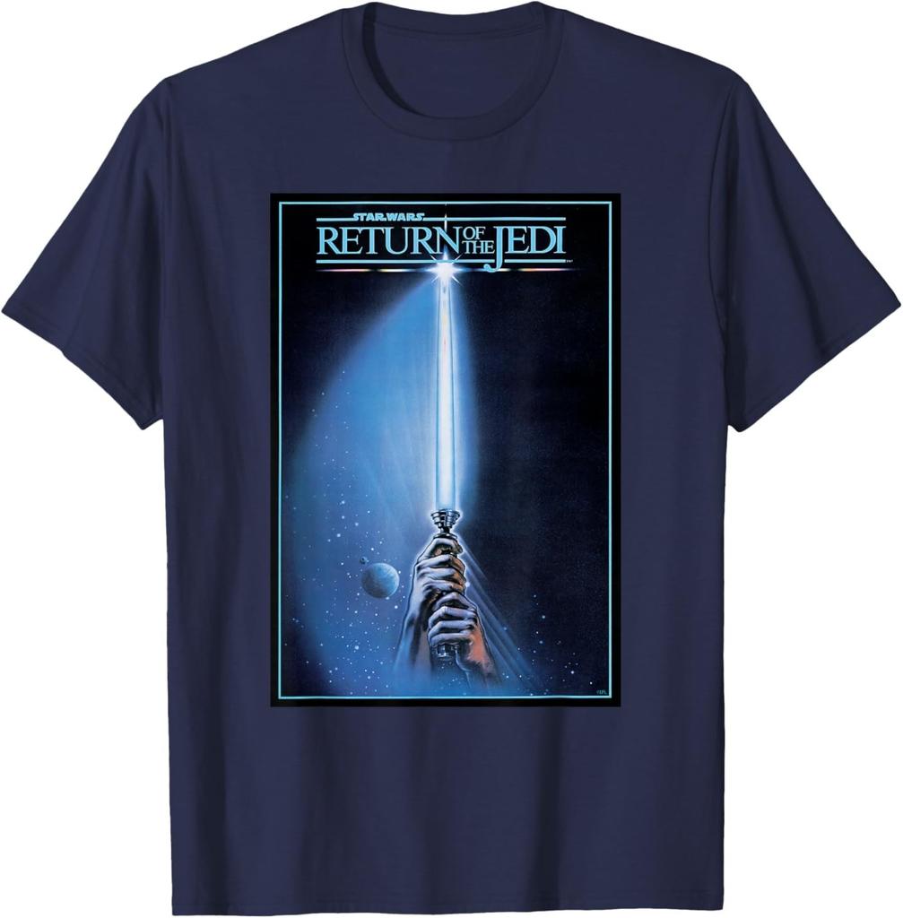 Star Wars Return of the Jedi Lightsaber Movie Poster T-Shirt