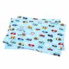 COLORFUL CANDY STYLE Placemats (25cm X 35cm), Water-Repellent, No-Iron, Set of 2, Full Throttle Working Vehicle Design, Water-Repellent, Lightweight,