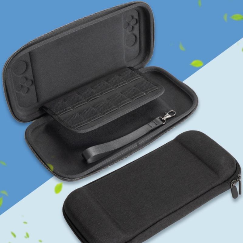 EVA Protective Case Organiser Bag for NS2 Console Shockproof Multiple Mesh Compartment Storage Handbag