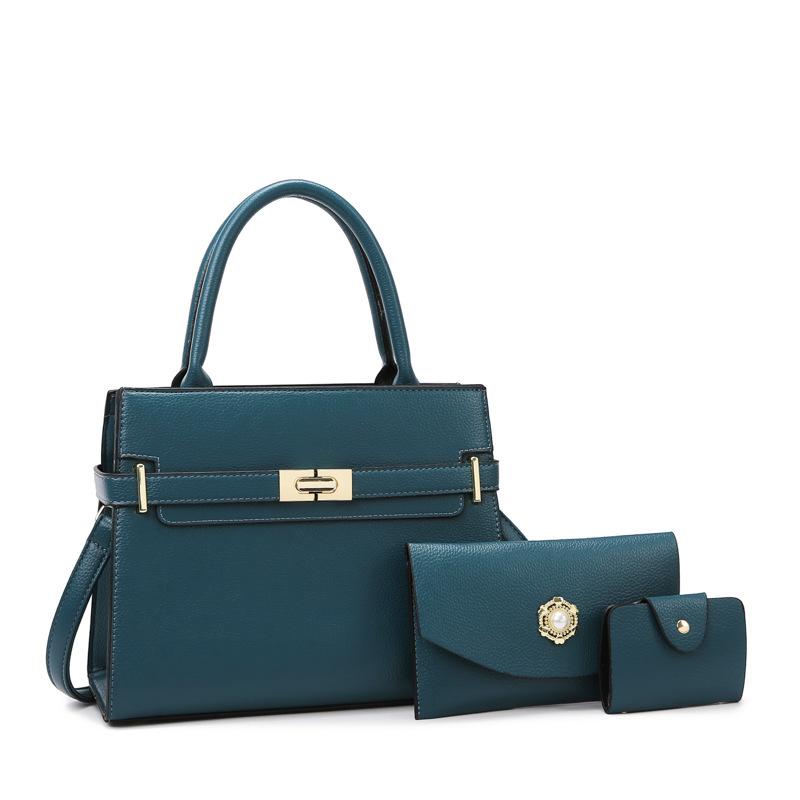 Multi Piece Set Mother Bag Women's New Style European and American Retro Single Shoulder Crossbody Handbag Fashionable Women's Bag