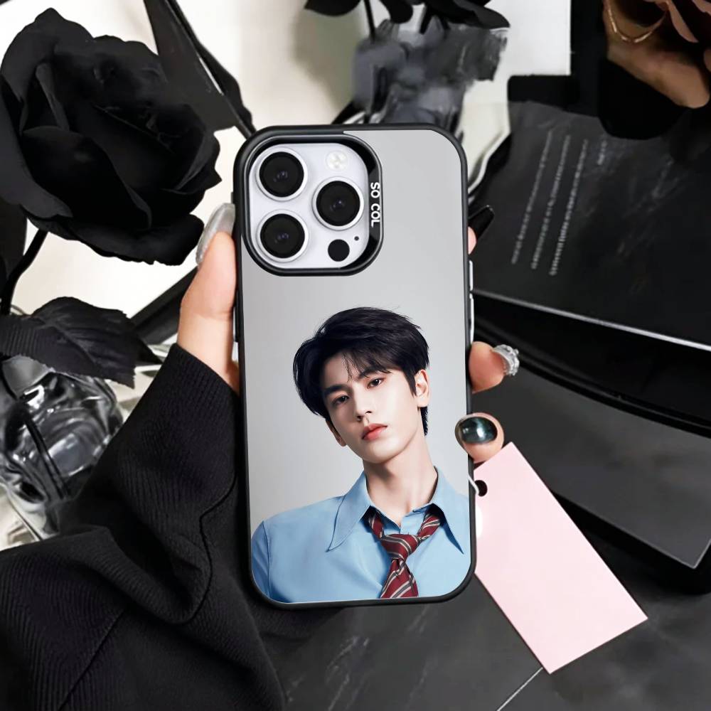 

CHINA Z-Zhang Ling He Phone Case For iPhone17,16,15,14,13,12,11 Plus,Pro Max Colored Silver Plated Inside Cover iPhone13PROMAX