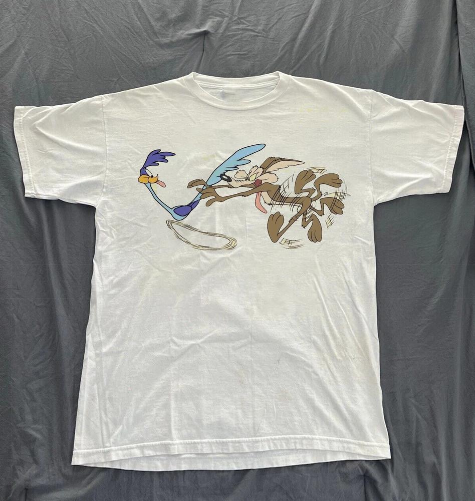 Hot Wile E Coyote and the Road Runner TShirt Short Sleeve ZZA69 Unisex T-Shirt XXXL