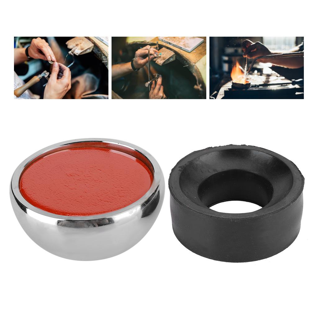 Stainless Steel Lacquer Ball Small Micro Inlaid Hemisphere Lacquer Strip Gold Plated Tool