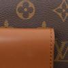 Louis Vuitton Dauphine MM Shoulder Bag M45958 Monogram Reverse Brown Monogram Canvas Women Used