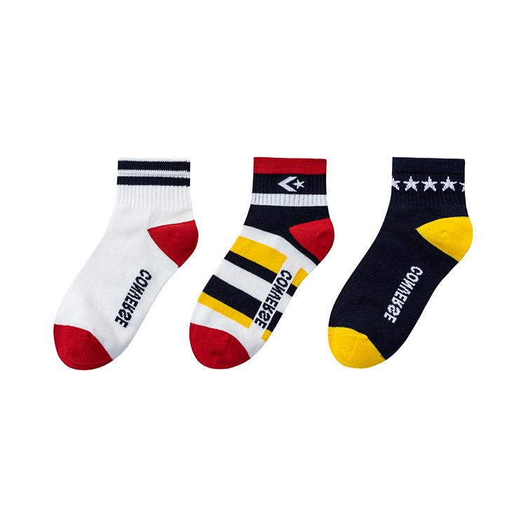 Носки Converse 3 пары Белый перьевой Подростковые CV2433028GS-001 5/7