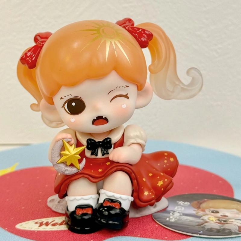 Authentic Zoraa Memory Star River  X Cute Trendy Small Doll Anime Figurines Collection  Desktop Ornament Present