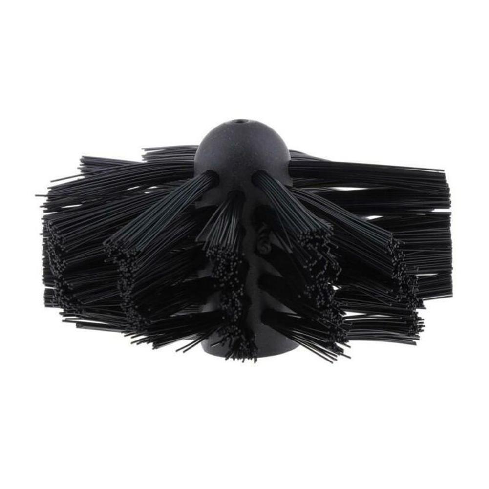 1 Stück Nylon Schornsteinfegerbürste 100/150mm M8 Gewinde Geeignet für die Reinigung von Trocknerrohren Schornsteinrohren Heimwerkerzubehör