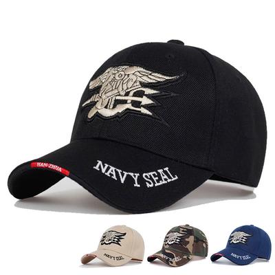 Mode Stickerei Baumwolle Baseballmütze Unisex Freizeit Tactical Hut Outdoor Sommer Sonnenschutz Hüte Golfmützen