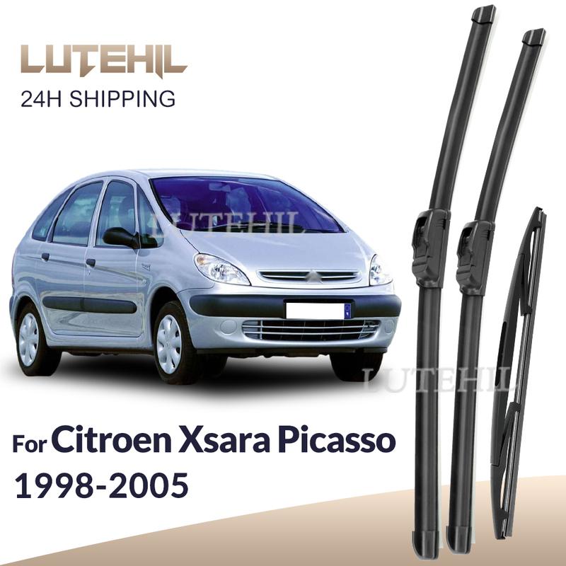Pro Citroen Xsara Picasso 1998-2005 1999 2000 2001 2002 Stěrače Přední a Zadní Stěrače Sklo Čelní Sklo Okno 26"+26"+16"