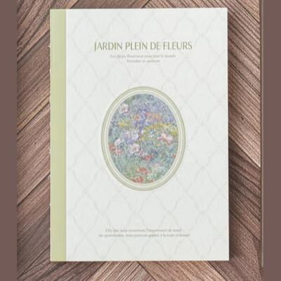 Vintage Mood Embossed Binding Wireless Notebook 96 Sheets