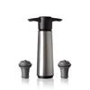 [Authorized Import] Vacu Vin V-20 Stainless Steel (with 2 Stoppers) Silver