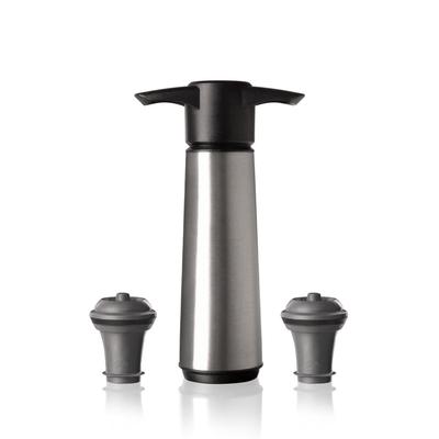 [Authorized Import] Vacu Vin V-20 Stainless Steel (with 2 Stoppers) Silver