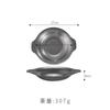 Retro stainless steel binaural dry pot plate, commercial golden spicy pot, crayfish shallow plate, sauerkraut fish pan