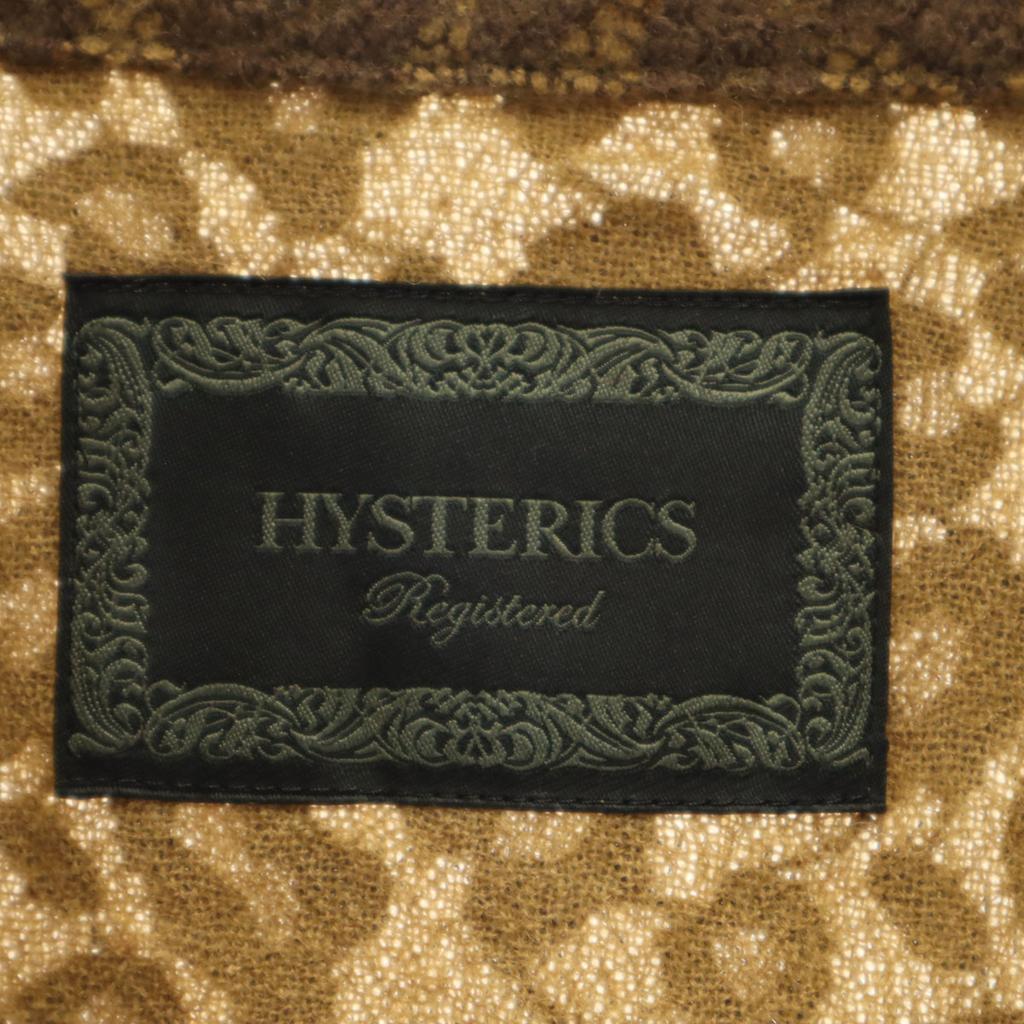 Unused HYSTERICS Made In Japan Wool Coat FREE Brown Women Used