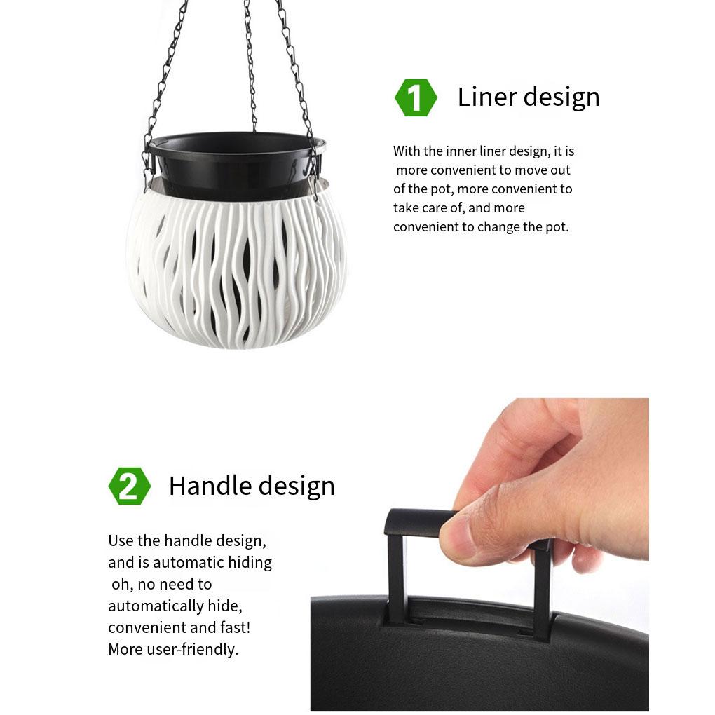 Schöner Pflanztopf für Innen- und Außengärten, der Pflanzenwachstum ermöglicht