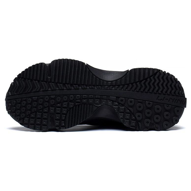 Li Ning CF Fabric Synthetic Leather Star Journey Theme Show Style Shock Absorption Non-Slip Wear-Resistant Low-Top Sports Casual Shoes AGLS147-4