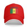 Sun Baseball Cap Senegal Flag  Print Trucker Hat Hot Sale Stylish Hiking Fishing Snapback Cap