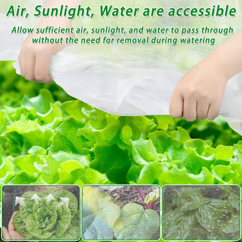 Garden Plant Protection Netting Breathable Barrier Screen for Greenhouse Keep Birds Away Flower Healthy Harvest Growing Fruit