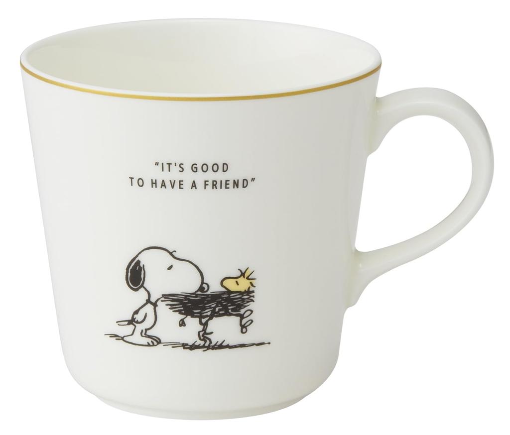Skater Large Dishwasher Narumi Bone Made in Snoopy Mug, 290ml, Safe, China, Japan, Badge, CBMG30-A