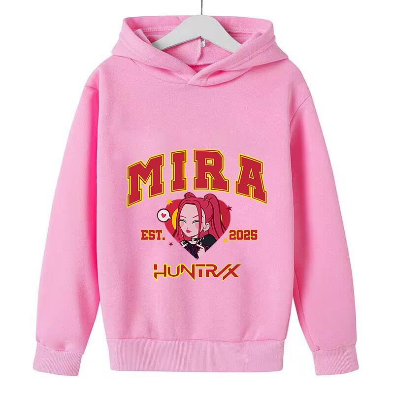 Kids' Demon Hunter Hoodie - Casual, Loose, Warm Sweatshirt for Boys and Girls