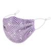 Rhinestone Decor Protection Face Mask, New Arrival Lightweight Breathable Mask for Men & Women, Sparkly Daily Dust Mask