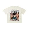 260 GSM Double Yarn 32 Count 100% Cotton Demon Slayer V60 Pillars Print Unisex Heavy Cotton T Shirt