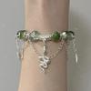 [Qi Sili] Spirit Snake Light and Night Love First Impression Bracelet Antique Bracelet Girlfriend Student Couple