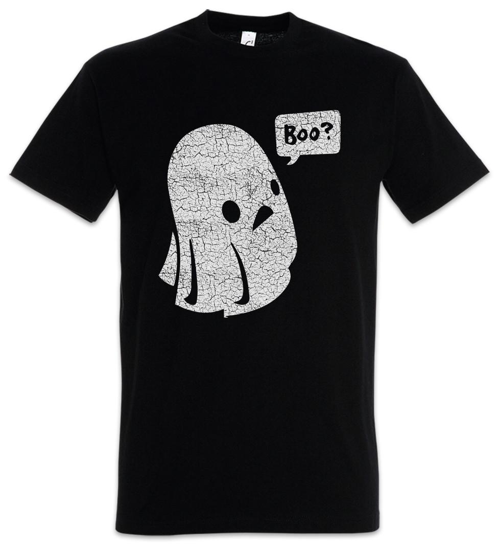 Boo I T-Shirt Fun Ghost Spirit Nerd Geek Halloween XXXL
