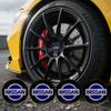 4pcs Car Wheel Hub Badges and Wheel Hub Logo Stickers For Nissan Qashqai X J10 J11 Trail Tiida Teana Skyline Juke X-trail Almera