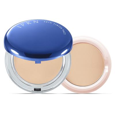 IPKN Cipria Compatta Skin Finish + Ricarica, No. 21 Beige Nudo, 1 set
