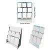 3 Layer Sports Card Display Case Easy To Use Acrylic Card Organizer Sports Baseball Card Stand Memorabilia Holder
