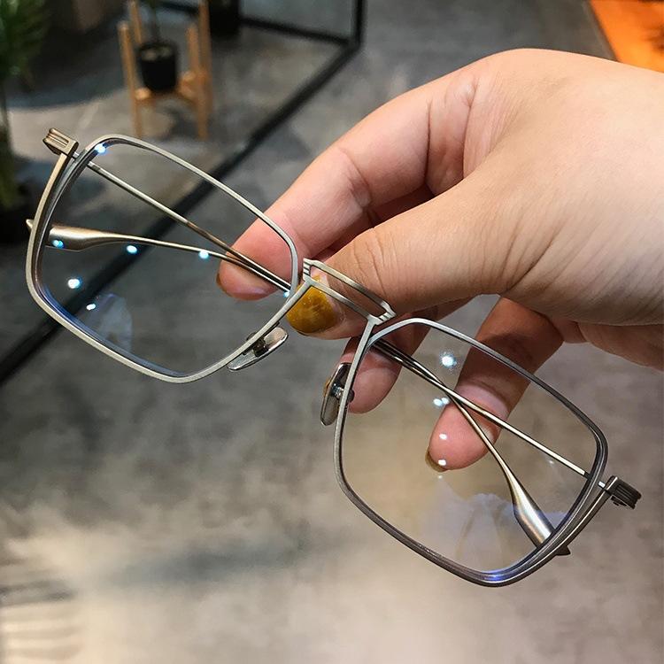 

Квадратные очки для чтения мужские, защита от синего света, оправа для очков из металла, женские классические компьютерные очки, блокирующие синий свет, мужские + 350 degrees