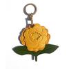Keyring Peony Flower Keychain Entrance Guard Card Peach Blossom Access Card Holder  Unisex