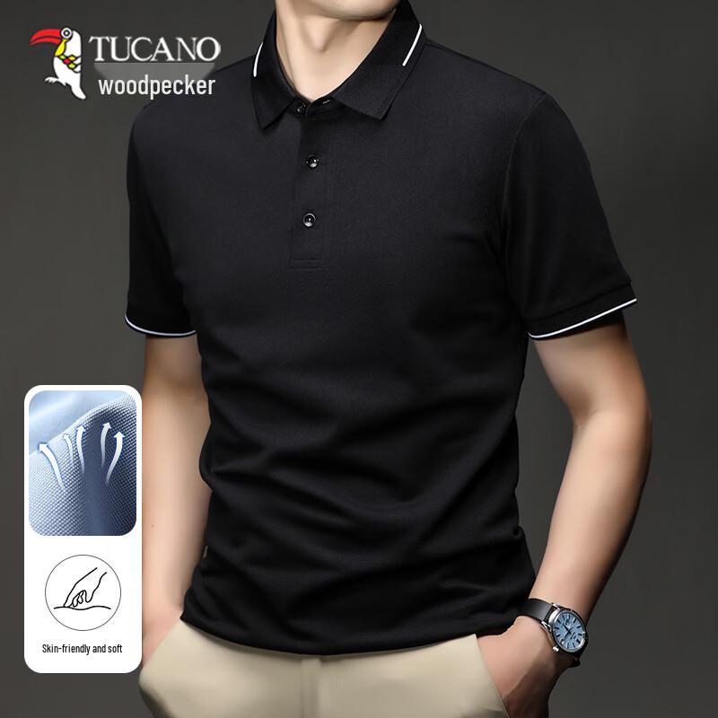 TUCANO Men's Ice-Cool Breathable Polo T-Shirt