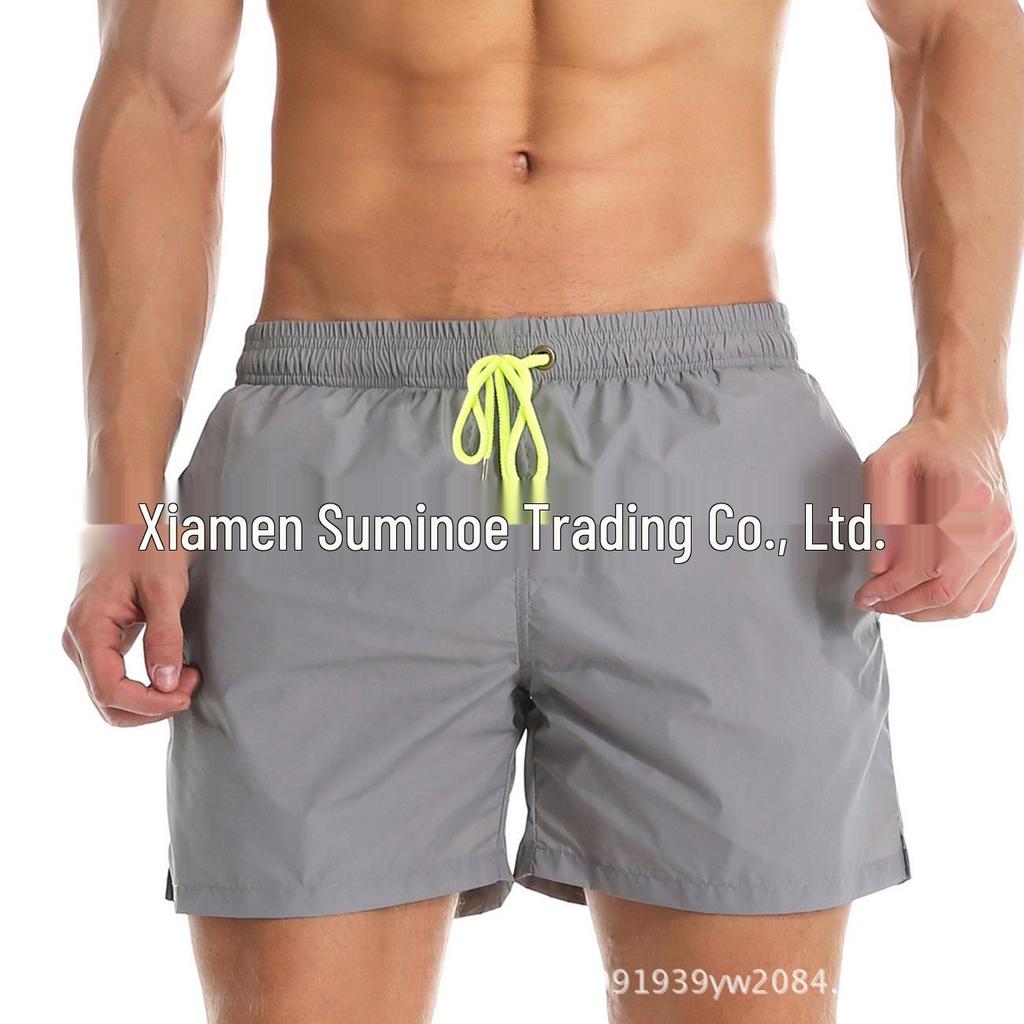 Plus-Size Men's Quick-Dry Breathable Beach & Sport Shorts