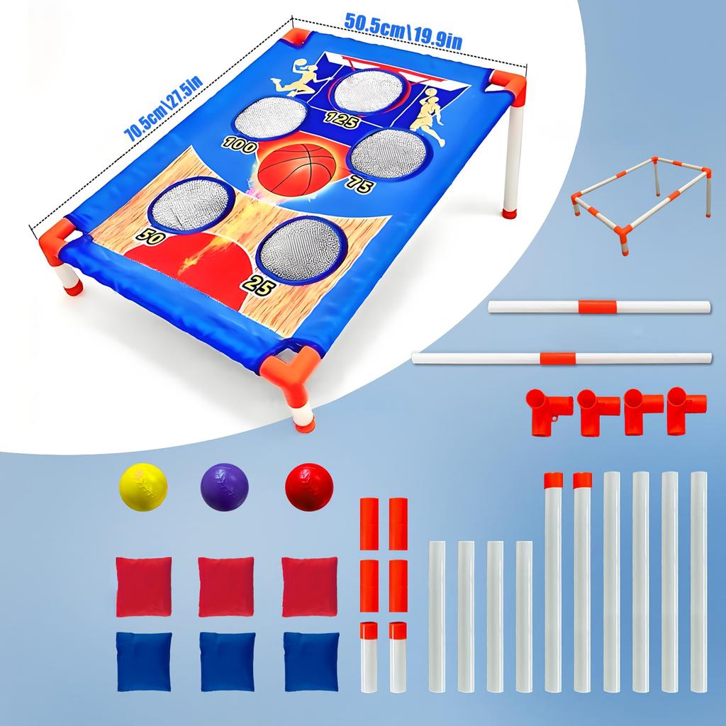 Bag Toss Game Bean Bag Party Supplies Toss Game Fun Interactive Indoor Tossing Play Camping Family Activities for Backyard