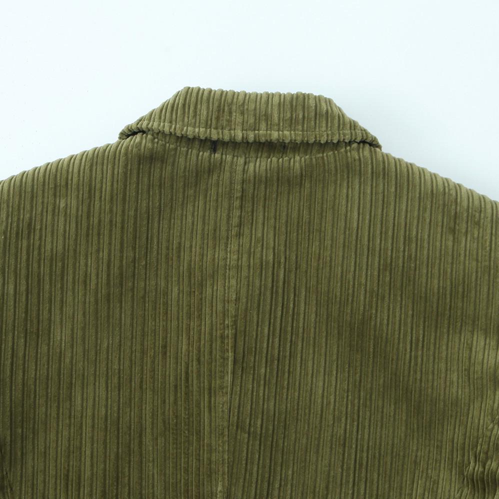 Chaqueta de pana con solapa para mujer Primavera 2025 - Versátil, Chic y Cómoda