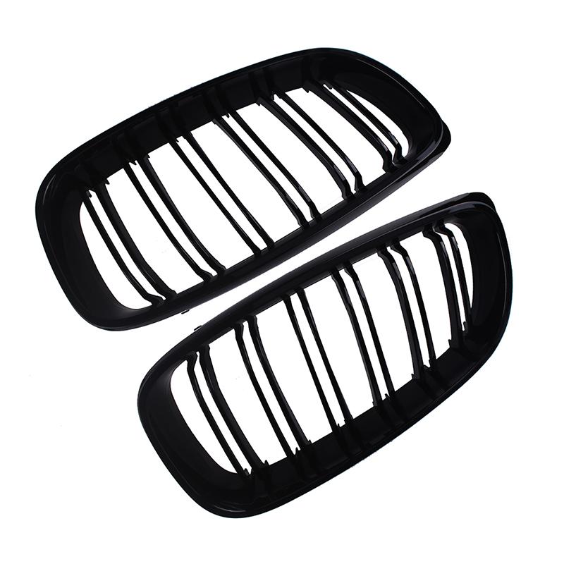 Rhyming Black Car Front Bumper Kidney Grille Grill Fit For BMW 3Series GT F34 2014 2015 2016 2017 ABS Modified Part