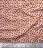 Soimoi Japan Crepe Satin Fabric Coke & Burger Food Printed Craft Fabric by the Metre 42 Inch