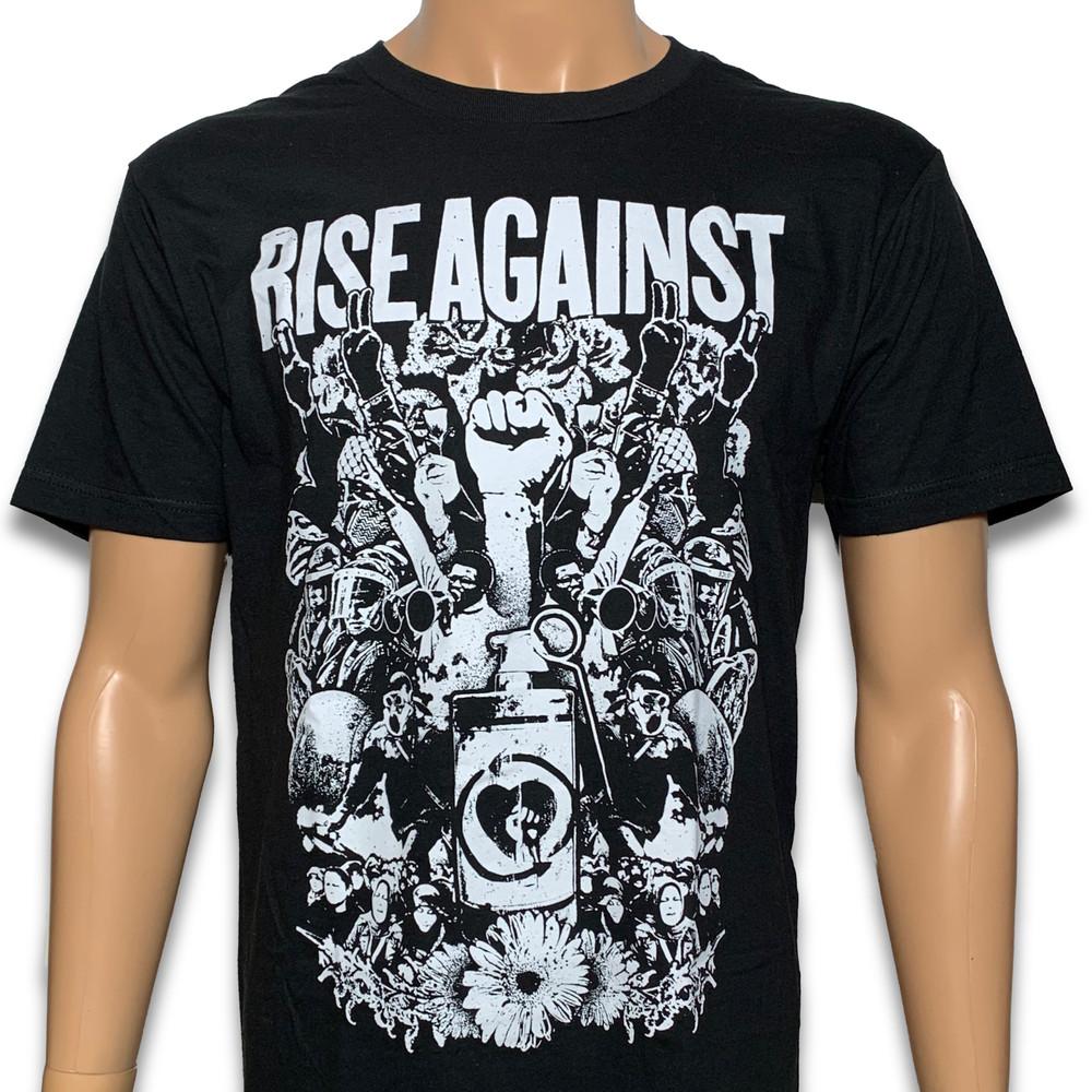 Rise Against Spray Can Protest Brand New Officially Licensed Shirt Unisex T-Shirt XXXXL
