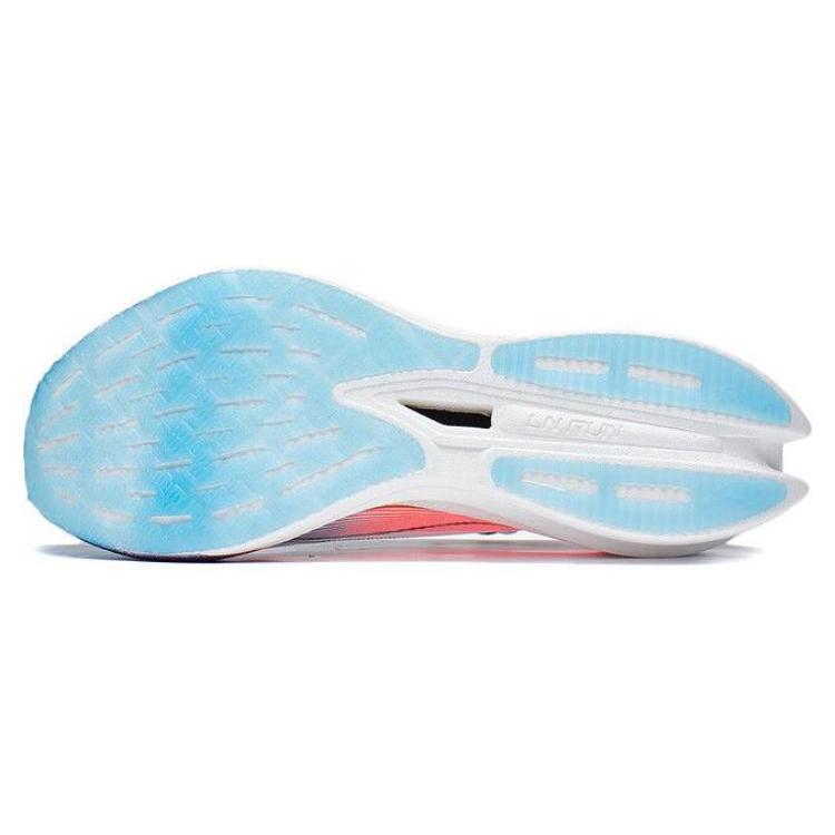 Li Ning Feidian 3 Elite Vielseitig Abriebfest Atmungsaktiv Niedrig geschnitten Laufschuhe Unisex Weiß Rosa Blau ARMT035-2