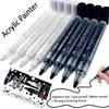 6pcs Drawing Permanent Markers Pen for Black Paper DIY Photo Album Diary Poster Card - Advanced